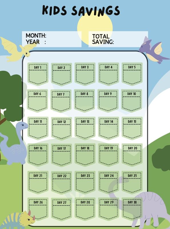 Kids Dino Savings